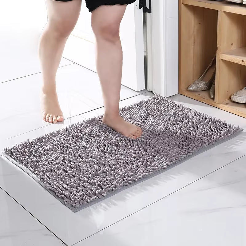 Dog Doormats for Muddy Paws Absorbent Non-Slip Washable Mat Anti-Slip Quick-Drying Microfiber Mud Mat Pet Accessories
